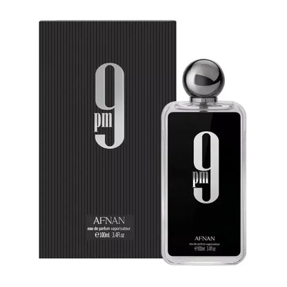 Original Afnan 9PM Eau de Parfum, Inspired Luxury Fragrance for Men, Sweet Vanilla & Amber Scent, Long Lasting Niche Perfume