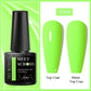 MEET ACROSS 7ml Purple Nail Gel Polish Semi Permanent Nail Art For Nails Decoration UV LED Painting Gel Varnish Nail Supplies