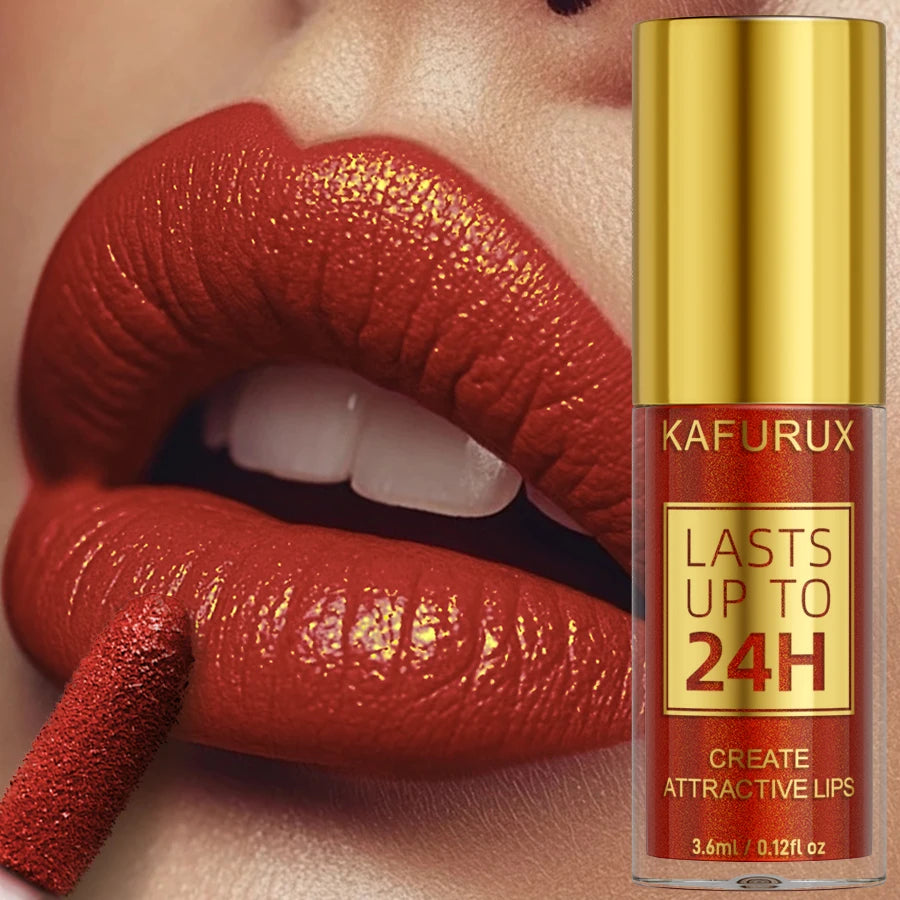 14-Color Glitter Metallic Lip Glaze – Shiny, Long-Lasting, Waterproof Lip Gloss, Liquid Lipstick, Lip Oil, Lip Tint, Gift for Women