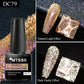 Mtssii 7ml Reflective Glitter Thermal Gel Nail Polish Color Changing Gel Semi-permanent Nail Art Varnishes Soak Off UV LED Gel