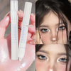 Long-Lasting Glitter Eyeshadow Highlighter Pencil for Eye Makeup - Waterproof, Pearly, White and Silver