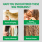 GOIPLE Natural Coconut Oil Wig Milk Shampoo Smooth Repair Moisturizes Frizzy Hair for Wigs Wave 2 in 1 Wig Wash Care Product