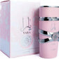 Lattafa Yara Candy Eau de Parfum EDP Spray for Women 3.4 oz/100 ml Pink Yara, Yara Moi, Yara Tous,Yara Candy,Asad, Asad Zanzibar