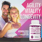 Hydrolyzed Collagen Peptides + Protein Supports Hair, Skin, Nails, Joints & Bones - Contains Type 5, I, II, III, V, X - Non-GMO