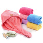 Hair Towel Wrap Fast Dry Hair Towel Super Absorbent Microfiber Coral Velvet Hair Drying Towel Quick Dry Hair Turban