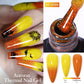 LILYCUTE 7ML Auroras Glitter Thermal Gel Nail Polish Temperature Color Changing Semi Permanent Soak Off Nail Art UV Gel Varnish