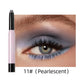 QIBEST 12 Colors Eyeshadow Sticker Cosmetics Shadows Pencil Eyeliner Highlighter Shimmer Pigment Professional Female Makeup