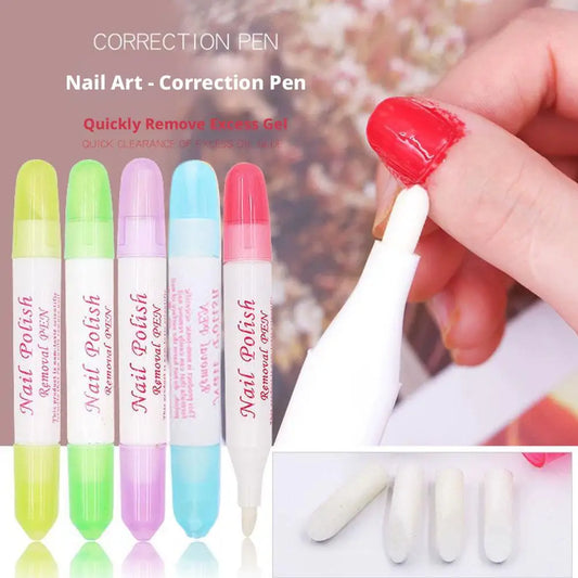  Gentle Alcohol-Free Nail Polish Remover Pen Press On Nails Remover Gel Off Quick Remove False Nails for corrector wrong nail