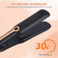 Hair Straightener Professional Ceramic Flat Iron Negative Ion Wide Plate Temperature Adjustable Straightening Iron