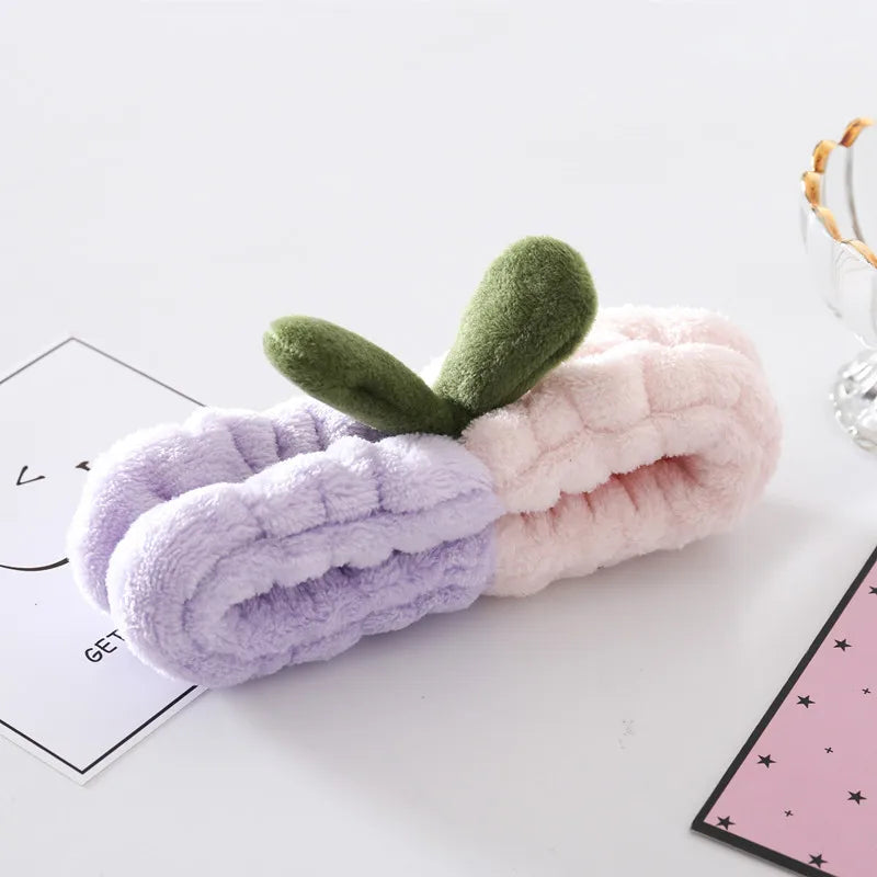 Face Wash Wristbands Headband Makeup Hair Care Headband Wash Headband for Washing Your Face Hair Bands for Women