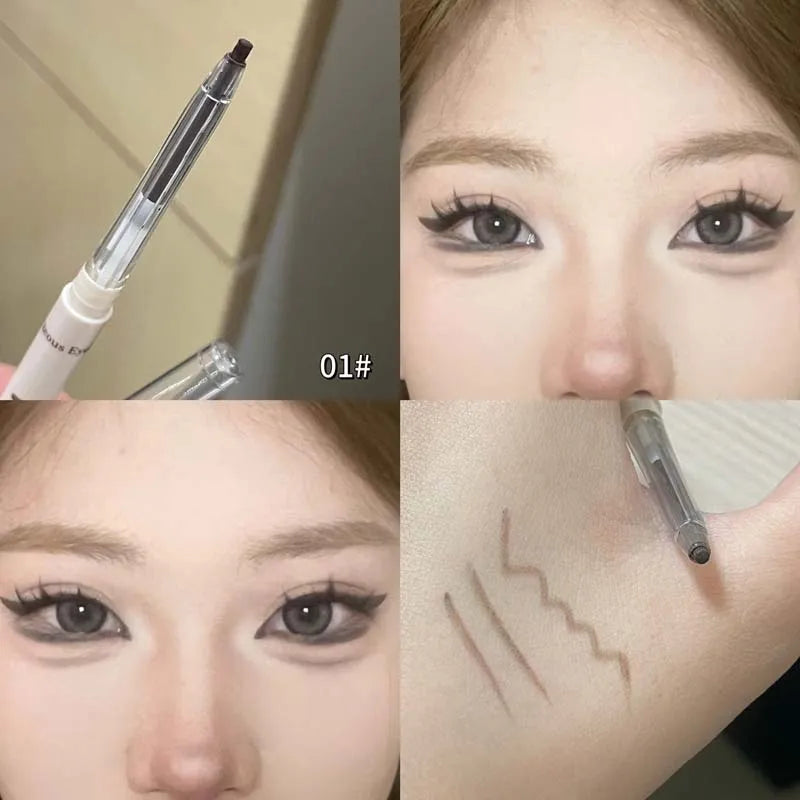 Herorange Subtle Inspiration Eyeliner Gel Pen Waterproof Non-Smudging Long-Lasting Eye Shadow Pen Beginner Eyeliner Pen
