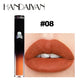 Matte Black Liquid Lipstick Waterproof Long Lasting Lip Gloss Tint Sexy Red Brown Metallic Lipstick Halloween Makeup Cosmetics