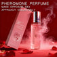 Women‘s Rose Perfume Rollerball, Light & Elegant Scent, Long Lasting & Portable for Day & Date, Fresh Natural Fragrance Gift