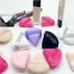 New 10/20Pcs Triangle Velvet Powder Sponge Cosmetics Flours Mini Face Makeup Washable Light Weight Makeup Tool FP03