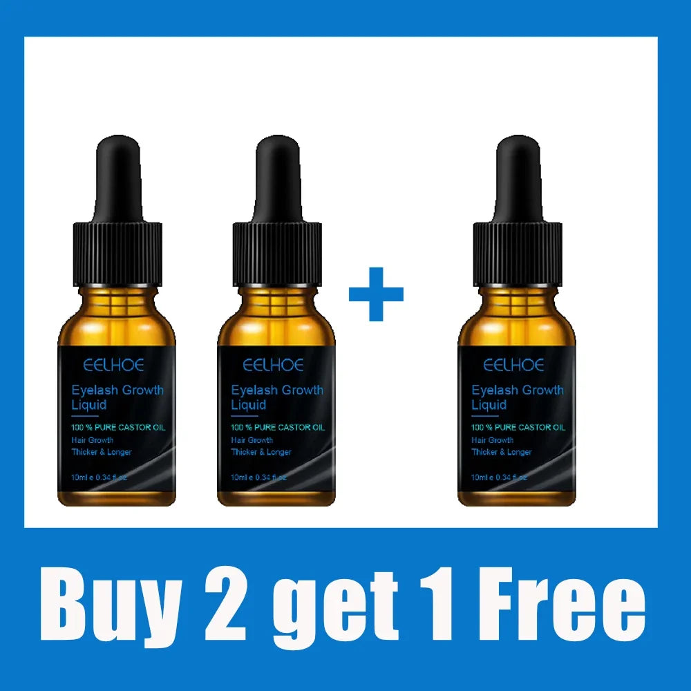 7Days Eyelash Fast Grow Serum Lengthen Thicken Natural Curl Enlargement Voluminous Eyelash Growth Natural Eyelashes Growth Serum