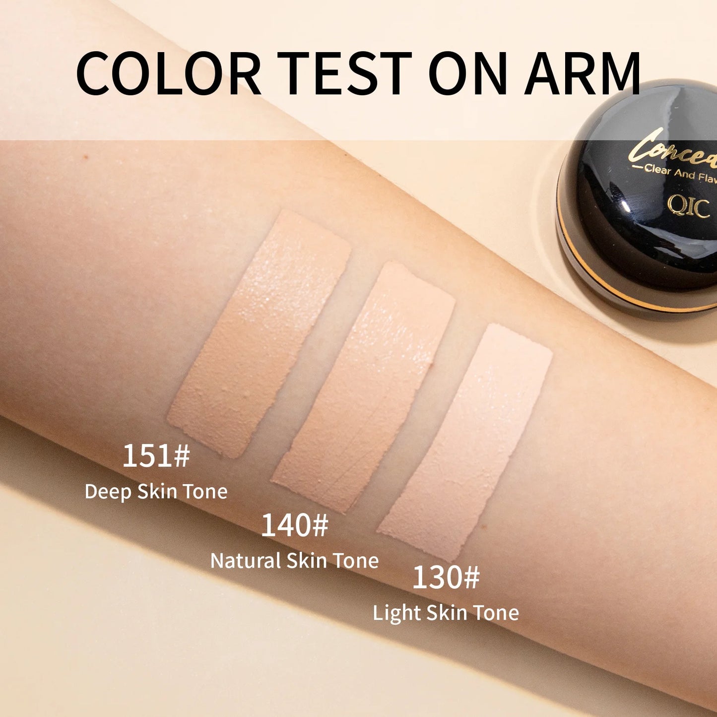 Full Coverage Concealer-waterproof,for Covers Skin Blemishes and Wrinkles and Tattoos,Regulates Skin Tone,Face Concealer Makeup