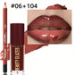 2pcs/SET Makeup Set: Matte Lip Liner + Moisturizing Colored Lip Oil,Long-Lasting and Easy to Color, Waterproof,ini Makeup Combo