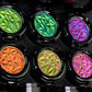 CHARMACY Shiny Duochrome Eyeshadow Set Long-lasting High Quality Glitter Eye Shadows with Primer Cosmetic Makeup for Women
