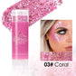 Sparkling Sequins Glitter Gel Stick Highgloss Shine White Pearl Pink Eyeshadow Glitter Face Body Painting Brighten Stage Makeup