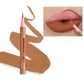 Matte 12 color lipliner, outline lip lipstick lipliner, waterproof, sweat resistant, smooth, dripping liquid lip liner