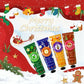 4 pcs Christmas Hand Cream Set Moisturizing Cream for Dry and Cracked Skin Non-Oily Travel Size Hand Cream Valentine's Day Gift