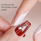 Nail Art Elastic Gel Polish for Carving and Painting Designs, 4 Colors