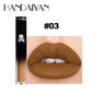 Matte Black Liquid Lipstick Waterproof Long Lasting Lip Gloss Tint Sexy Red Brown Metallic Lipstick Halloween Makeup Cosmetics