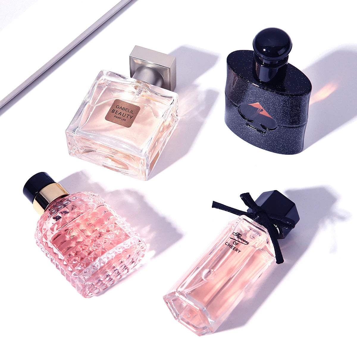 Brand Gift Box 4Pcs Set Perfume Women Parfum Femme 100ml Fresh Natural Floral Scent Spray Feminino Perfumes De Mujer Originales