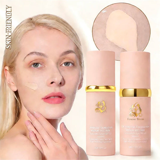4-in-1 Foundation Magic Color Changing Foundation Liquid Soft Matte Long Lasting Hydrating Makeup Base maquiagem Spf 50