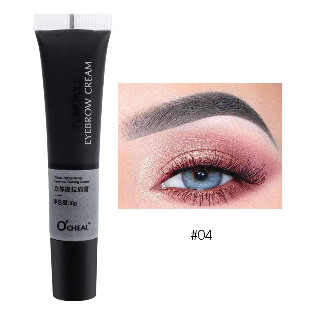 Professional Eyebrow Gel – Waterproof, Sweatproof, Long-Lasting Peel-Off Tint for Natural, Defined Brows
