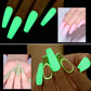 Four Lily 7ml Luminous Top Coat Gel Nail Polish Glow-In-Dark Glitter Semi Permanent UV Nail Art Gel Vernis For Manicure Design
