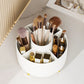 360 Rotating Makeup Desktop Cosmetic Storage Box Organizer Large Capacity for Bathroom Portable Lipstick Makeup Brush Pen Holder