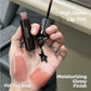 Kaxier Glossy Lip Glaze Mirror Tint Longlasting Shiny Lip Gloss Non Sticky Hydrating Halloween Makeup Pendant Daily Lip Cosmetic