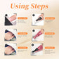TARTU 6pcs 8ml Cat Eye Gel Nail Polish Set, 6 Colors Gel Polish Kit, Soak Off for Uv/Led, for Salon and Nail Art DIY At Home