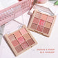 Nine-color eye shadow plate Matte pearl light flash hot color daily suitable for novices Multi-function eye shadow plate