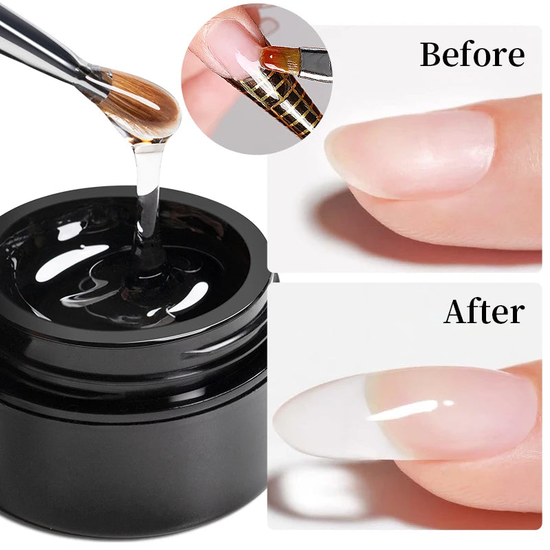 AWStorG 15ML Super Top Coat  Function Gel No Wipe Matte Top Gel Transparent Soak Off  UV LED NailArt Manicure Gel Varnish Primer
