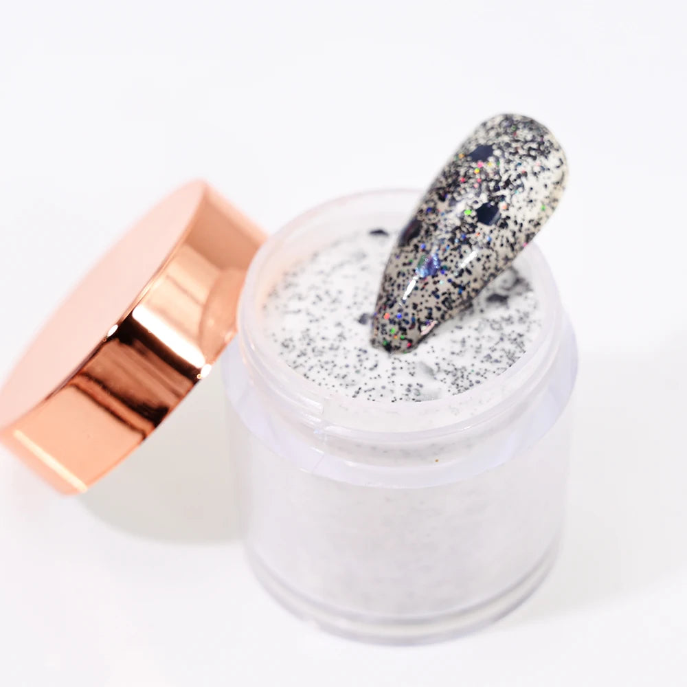 10g/bottle Professional Acrylic Powder Pink/White/Clear Nude Extension Crystal Powder DIY 3IN1 Manicure Polymer Builder Powder