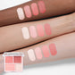 Judydoll 2-in-1 Blush & Highlighter Palette-Blush Cream, Radiant Matte Highlighter, Versatile Palette, Gift for Friends, Date