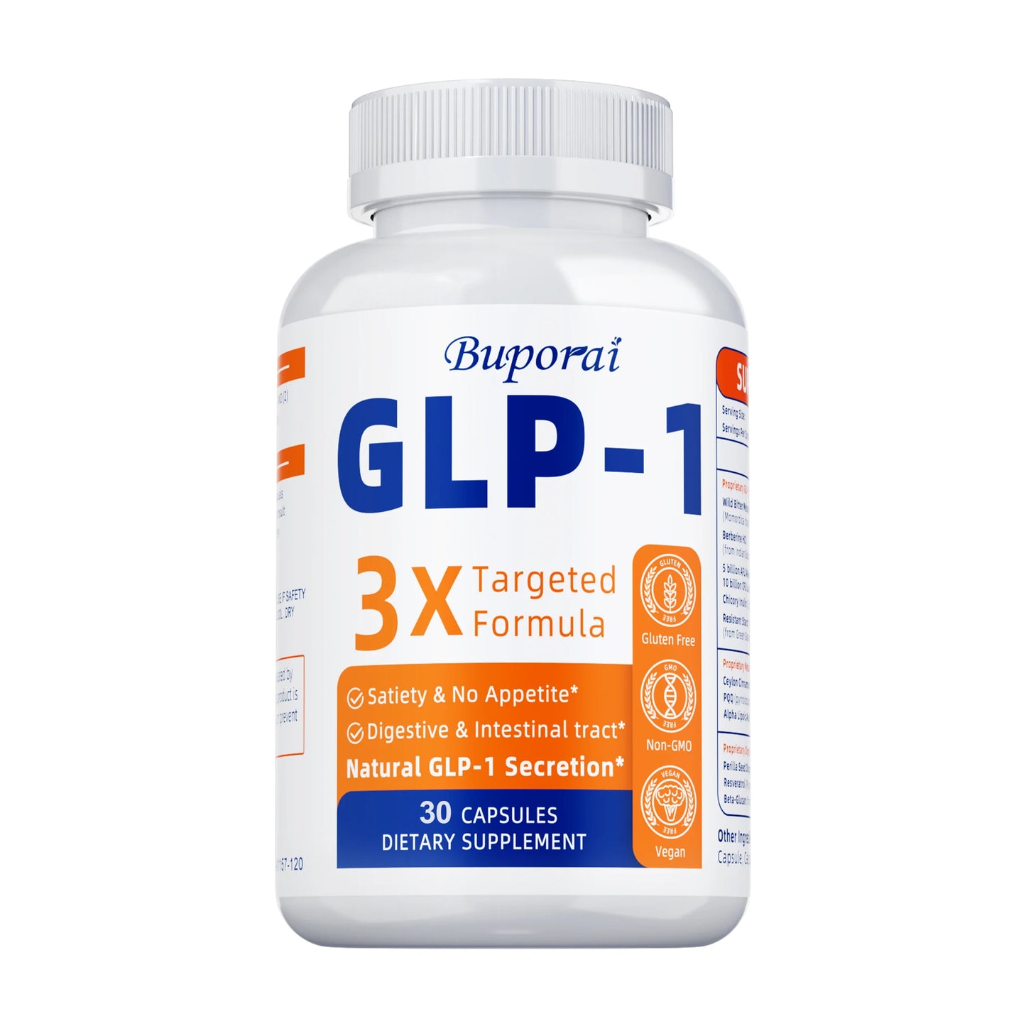 Glp -1 Metabolism And Appetite Support - Formula Natural Support Glp1- Professional Formula