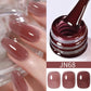 BORN PRETTY 10ml Blood Red Jelly Gel Nail Polish Halloween Nails Art Gel Polish Sheer Translucent Nail Gel for Winter Manicure