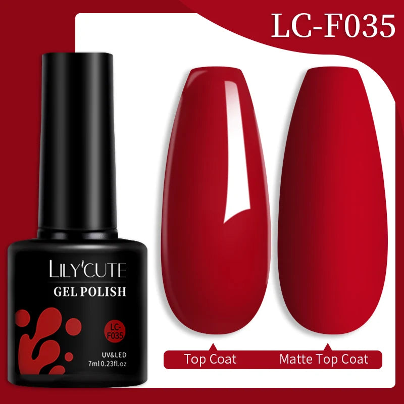 LILYCUTE 5ml White Black Liner Gel Nail Polish Colorful French Painting Stripe Semi Permanent Drawing Nail Art UV Gel Varnish
