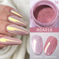NICOLE DIARY 5g Aurora Pearl White Pink Nail Powder Pigments Metallic Rubbing Dust Moonlight Effect Nail Arts Decoration