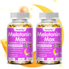Melatonin 55mg - with MSM, Zinc, Vitamin D3 & B6, Fall Asleep Faster, Stay Asleep Longer, Easy To Take, Vegan Non-GMO Supplement