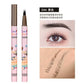4 Colors Waterproof Eyebrow Pen with 4-Fork Tip – Long-Lasting, Natural Dark Brown Liquid Brow Enhancer
