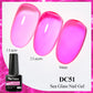 7ML Jelly Gel Nail Polish Black Crystal Translucent Dull Color Nail Art Gel Semi Permanent Varnish Soak Off UV LED Gel Polish
