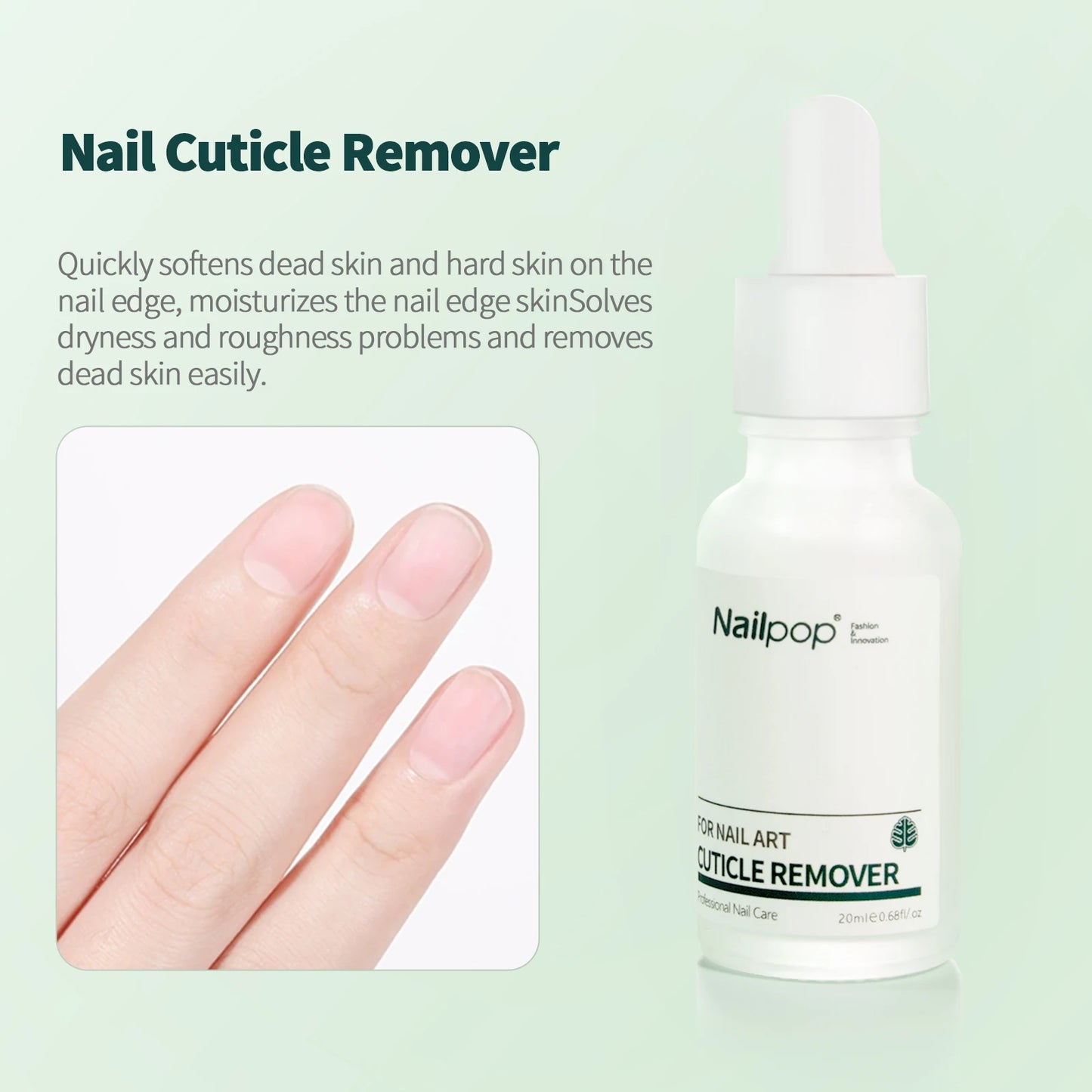 Nailpop Chrome Powder Top Coat High Gloss Top Coat Gel Nail Sealer Long Lasting Easy to Use UV Lamp Dip DIY Salon Art Designs