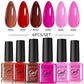 LILYCUTE 6PCs/Set Gel Nail Polish Set Kit Glitter Nail Gel Sequin Vernis Semi Permanent For Manicure Varnish UV LED Nail Art Gel