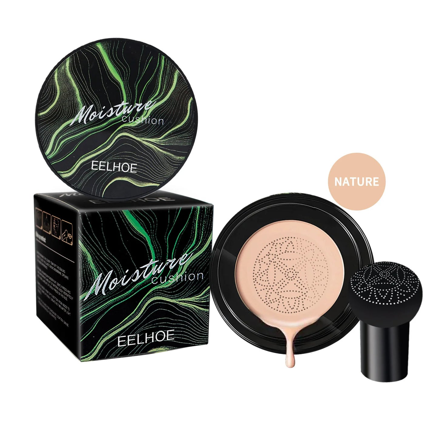 EELHOE Mushroom Head Magic Air Cushion CC Cream Foundation Waterproof 1/2/3pcs Foundation Base Cream Women Korean Makeup Product