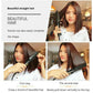 Hair Straightener Four-gear Temperature Adjustment Ceramic Tourmaline Ionic Flat Iron Hair Straightener For Women Widen Panel