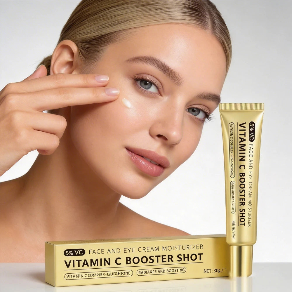 Vitamin C Booster Serum,Brightens Skin Tone, Vitamin C Shot Serum with Glutathione, Niacinamide and Vitamin E for Glow Skin,30g